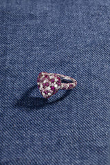 Fuchsia Heart Ring