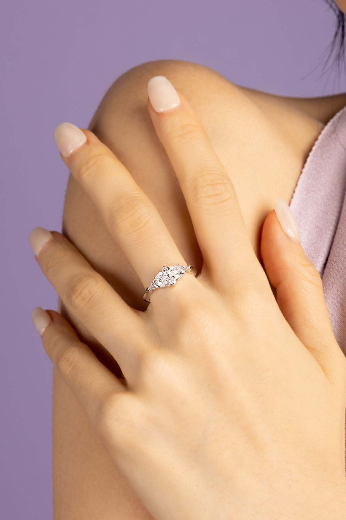 Art Deco Pavé Ring - APM Monaco