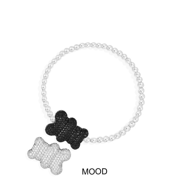 Mood Yummy Bear Bracelet with Beads
