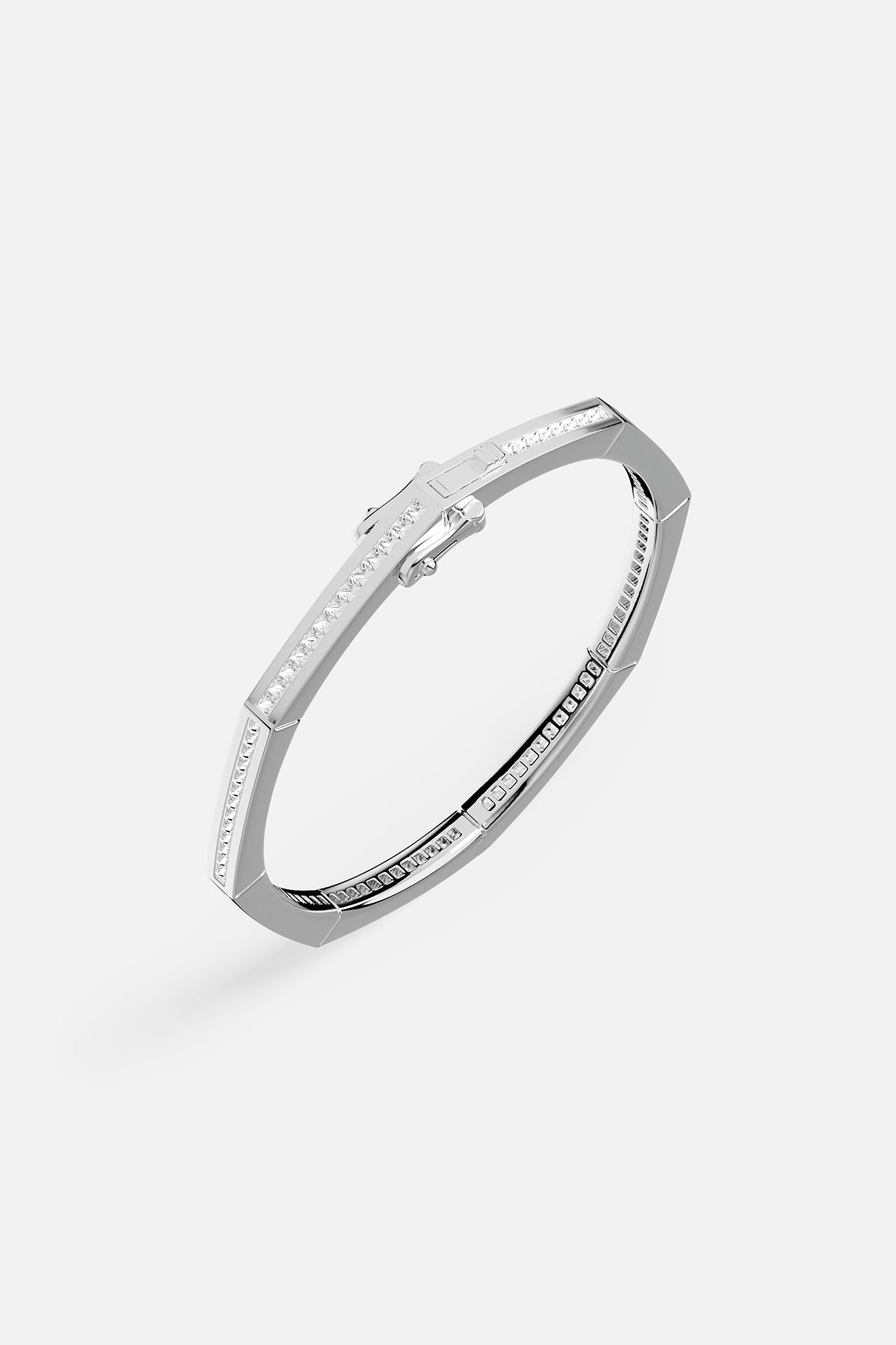 Geometric Pavé Bangle - APM Monaco
