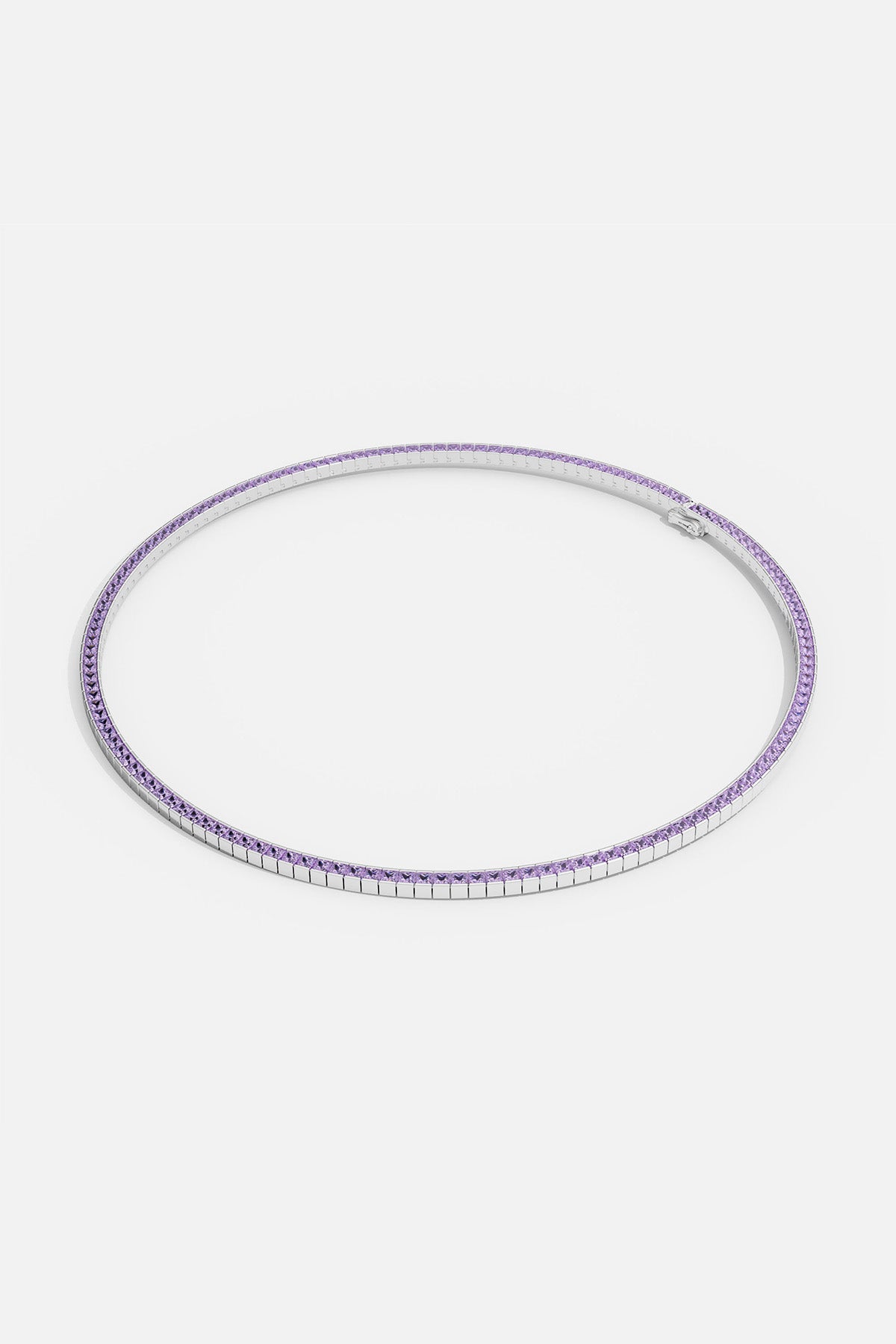 Lavande Lumière Pavé Choker - APM Monaco