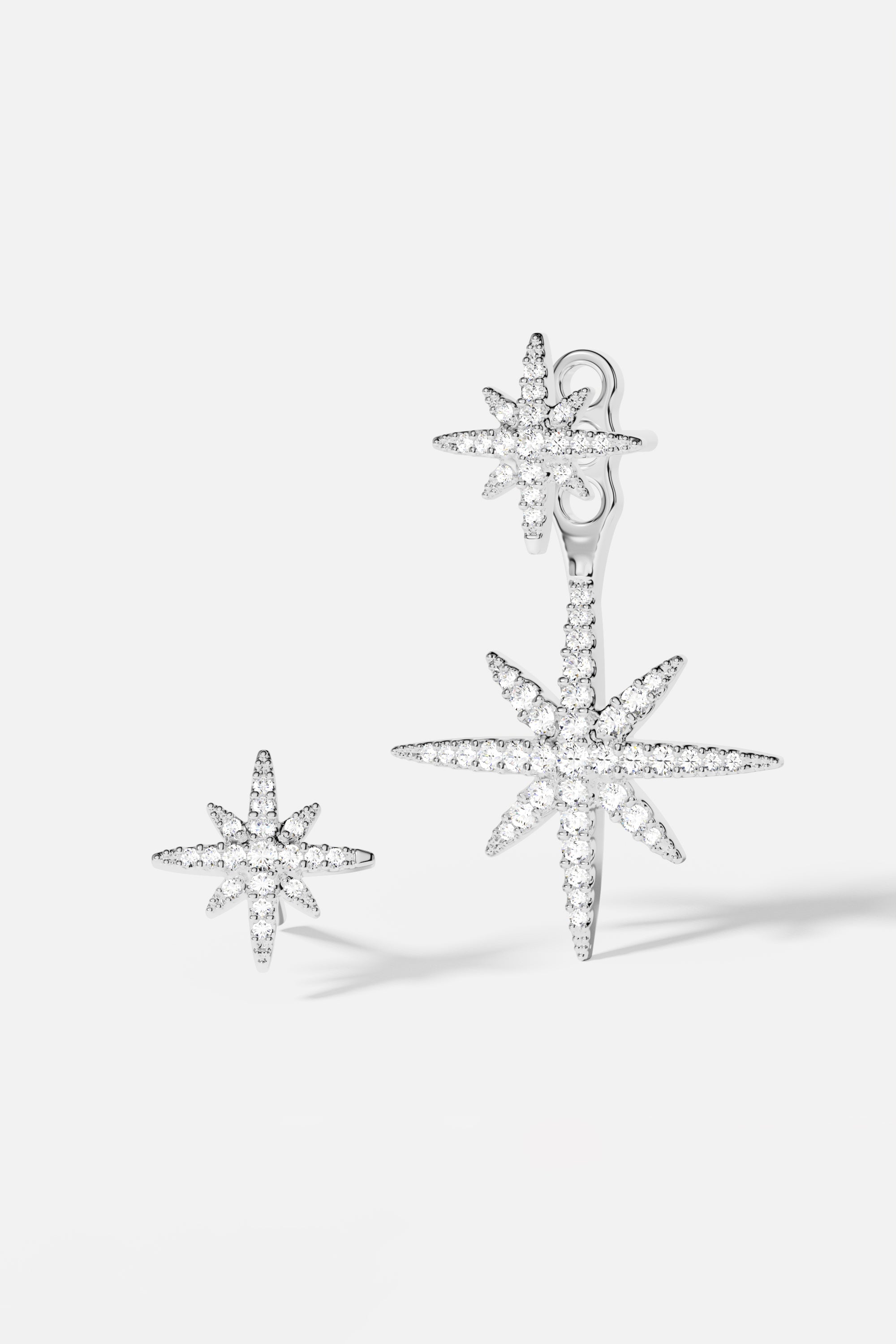 Piercing Orecchio Orecchini A Cerchio Con Cristallo Gioielli