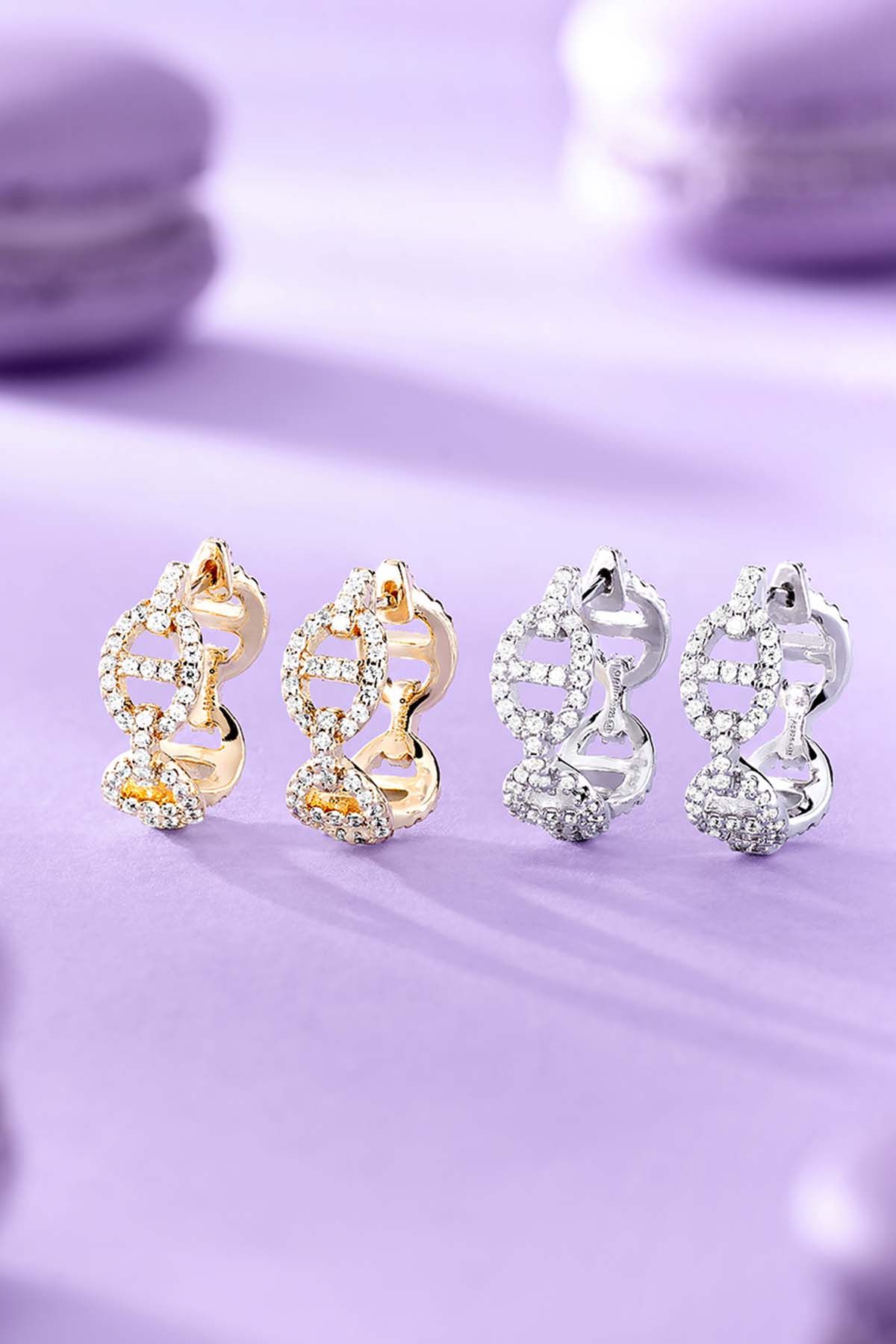 Maille Marine Hoop Earrings - APM Monaco