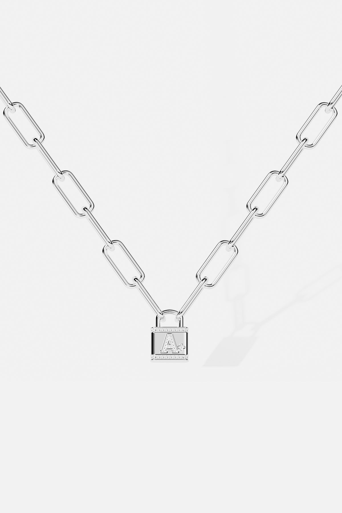 Alphabet Lock Necklace APM Monaco
