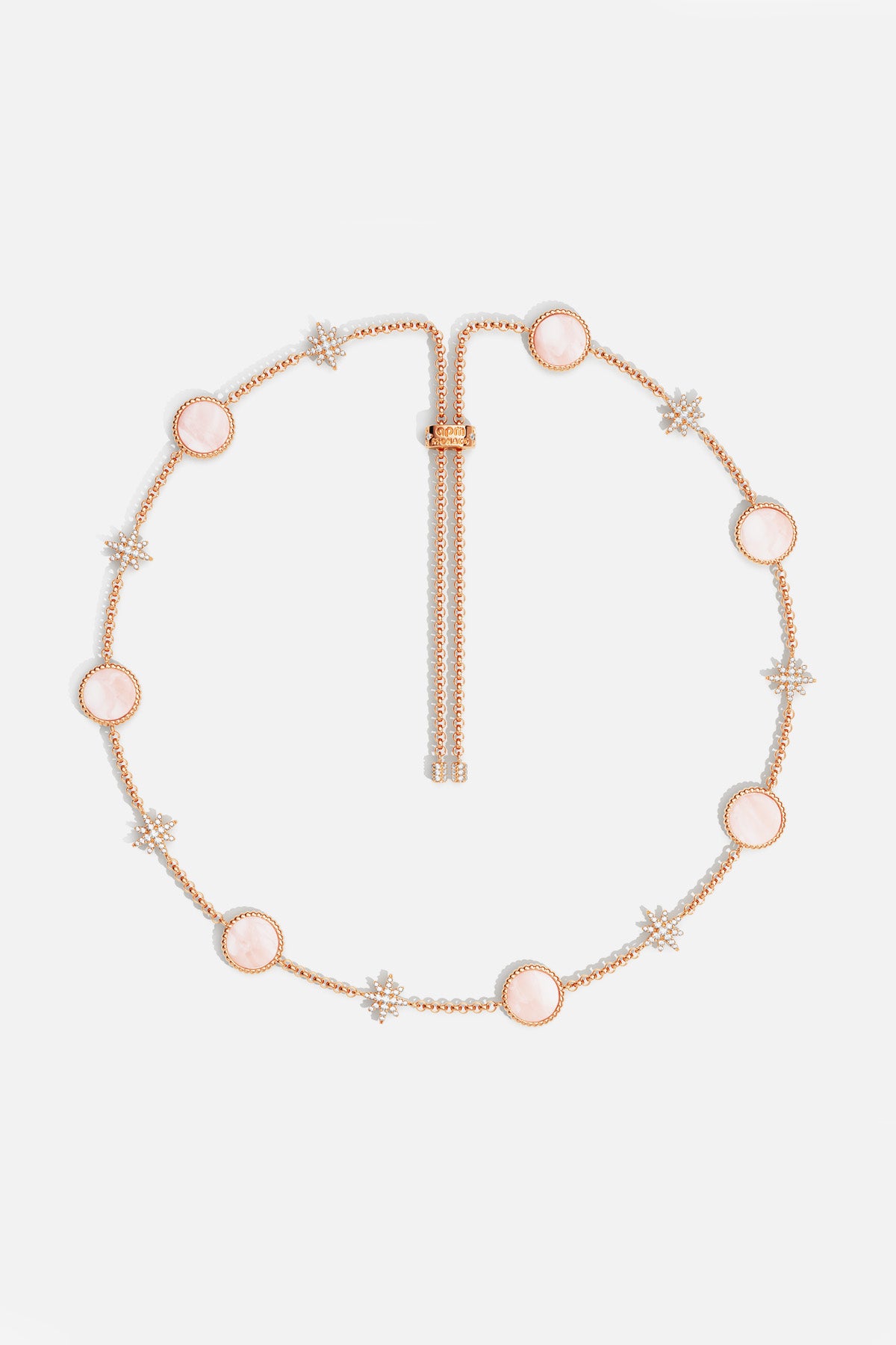 APM Valentine necklace in rose gold
