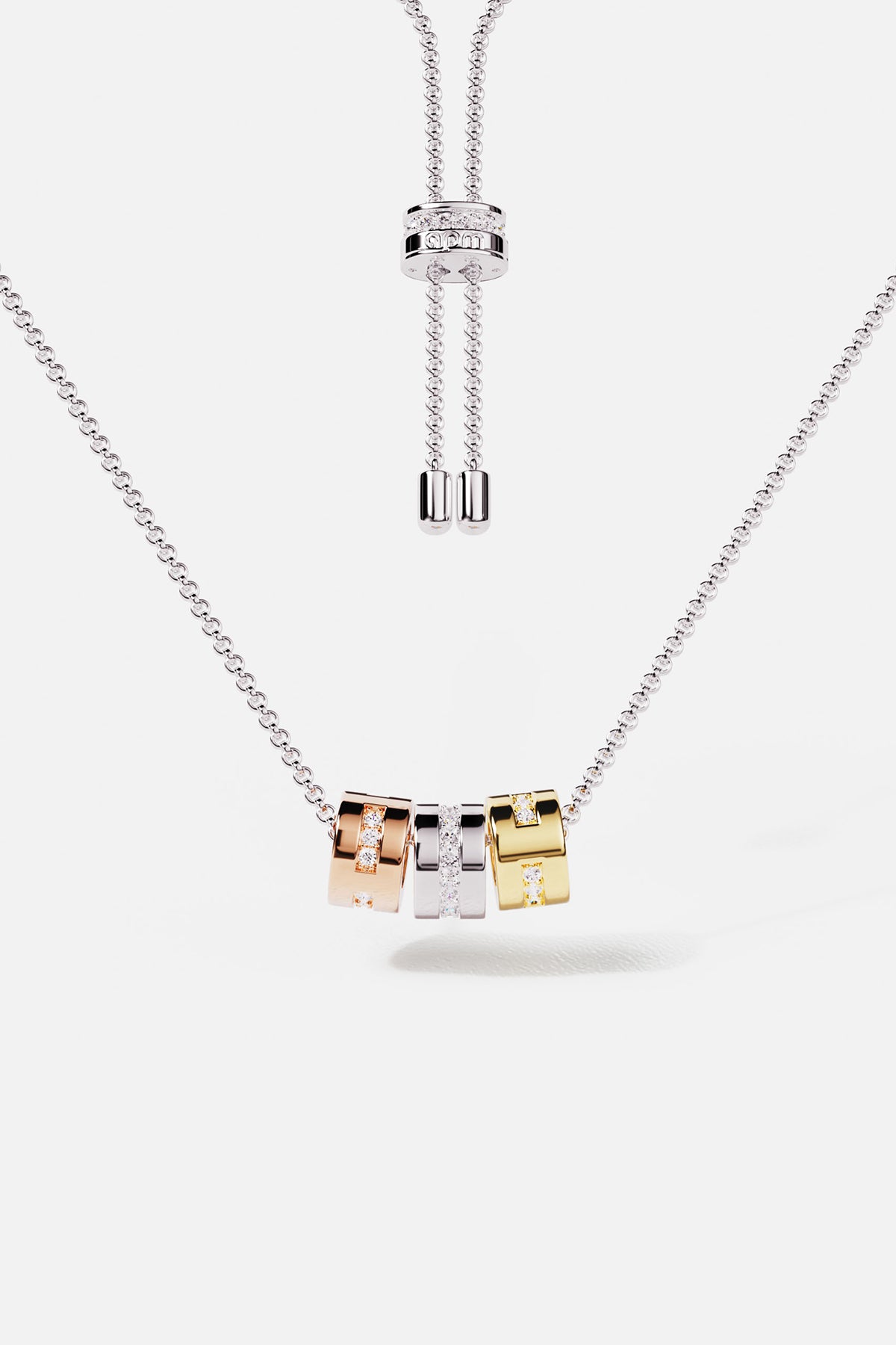 Morse Code Necklace, Yellow Gold | APM Monaco