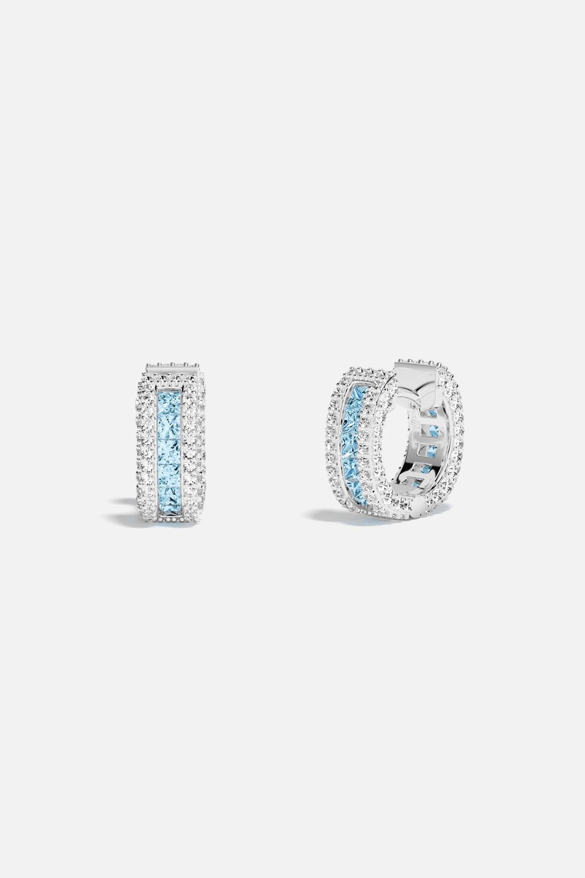APM Monaco earrings in white alloy