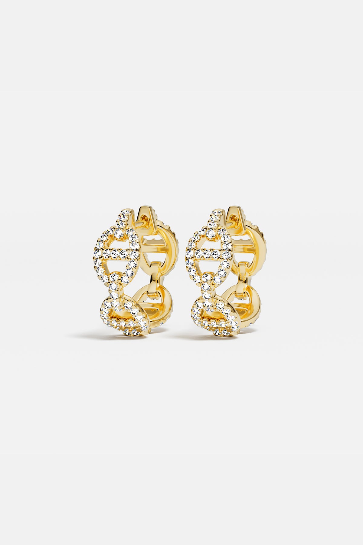 Orecchini Aleah MYC PARIS In Ottone Placcato Oro Rosa 18k O Rodio Con Cristalli Austriaci | Eleganti E Alla Moda
