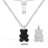 Mood Yummy Bear Adjustable Necklace with Beads