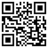 APM Monaco fashion jewelry. A square QR code in black and white.