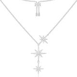 Triple Météorites Adjustable Necklace
