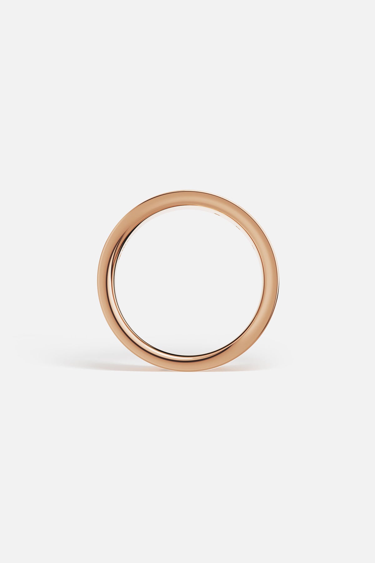 APM Ring in rose color, a smooth essential for effortless everyday elegance.