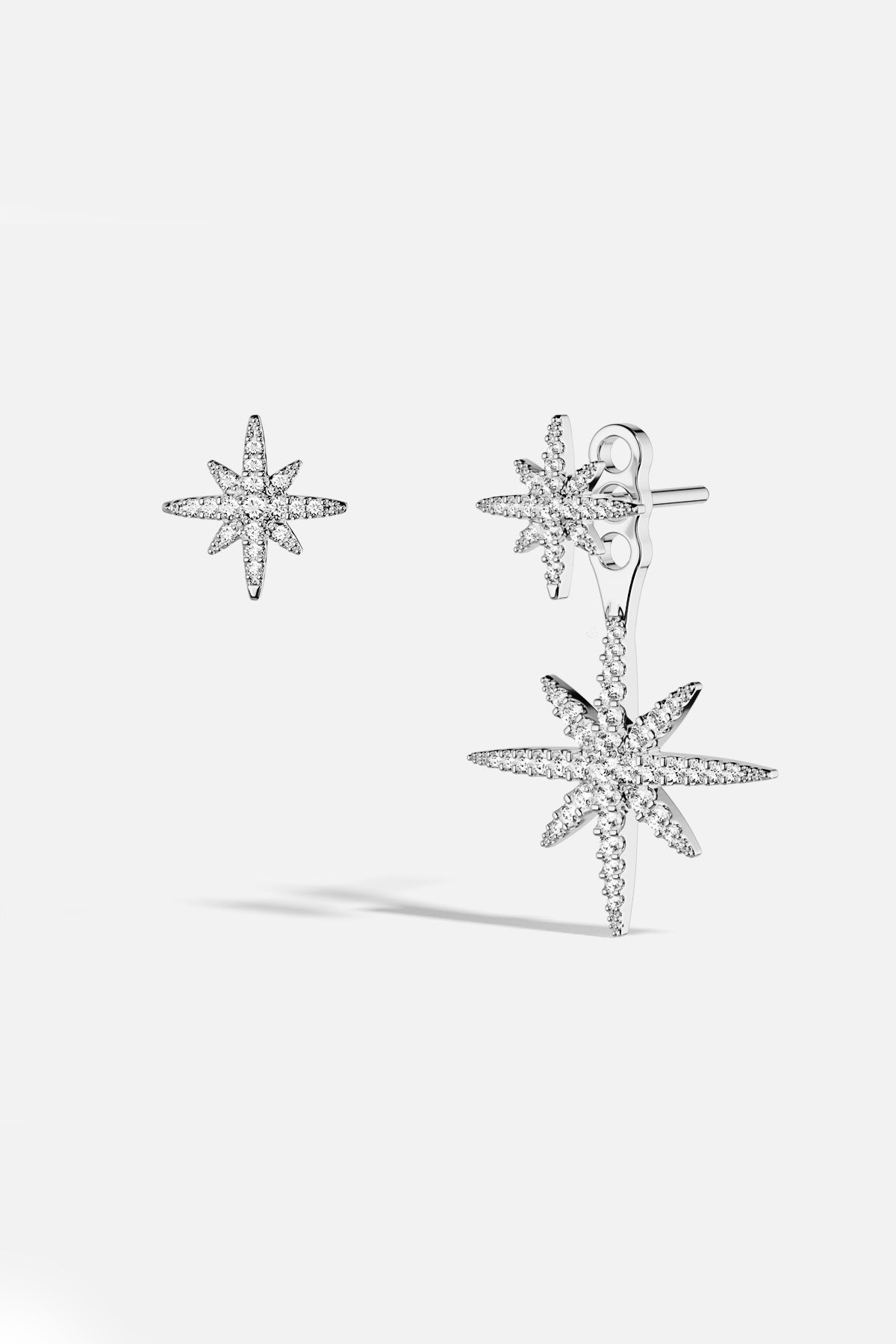 APM Météorites Earrings, a constellation of stars shimmering with effortless allure.