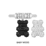 Baby Mood Yummy Bear Ring – Silber