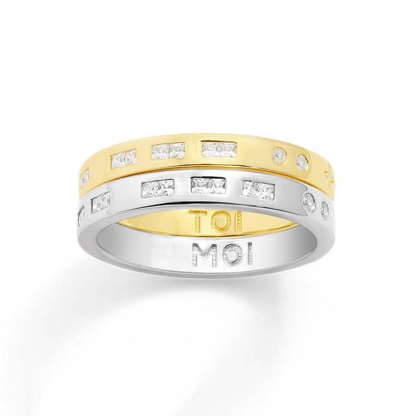 TOI MOI Morse Code Ring