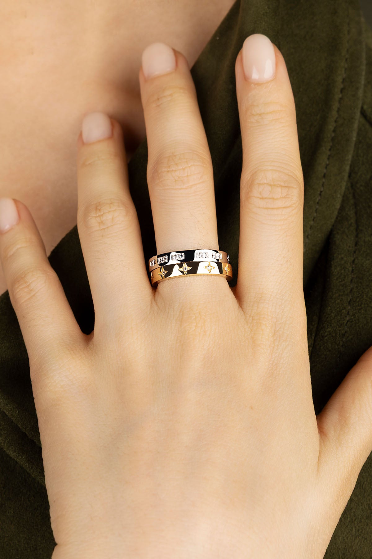 apm monaco パールリング（指輪） ゴールド Y20448OX-apm-monaco-love-morse