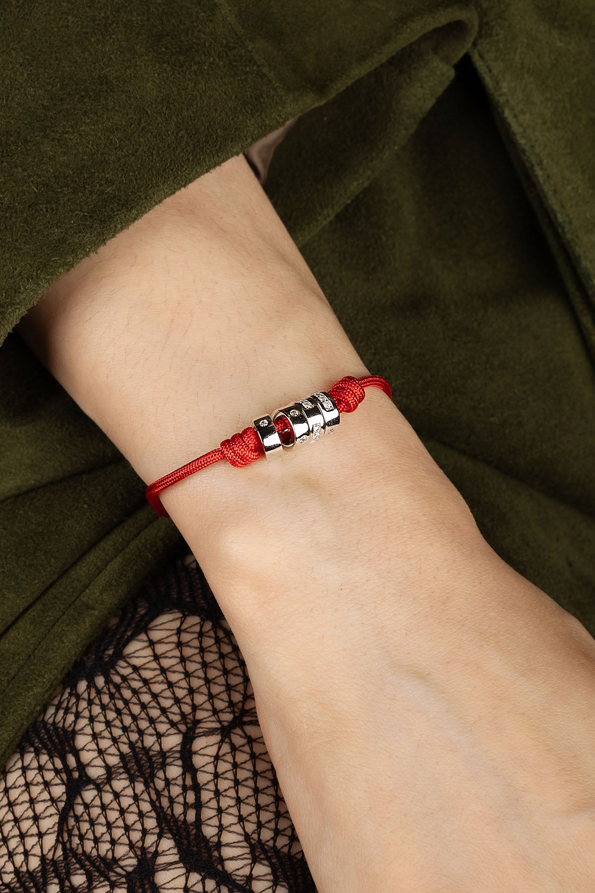 LOVE Morse Code String Bracelet APM Monaco