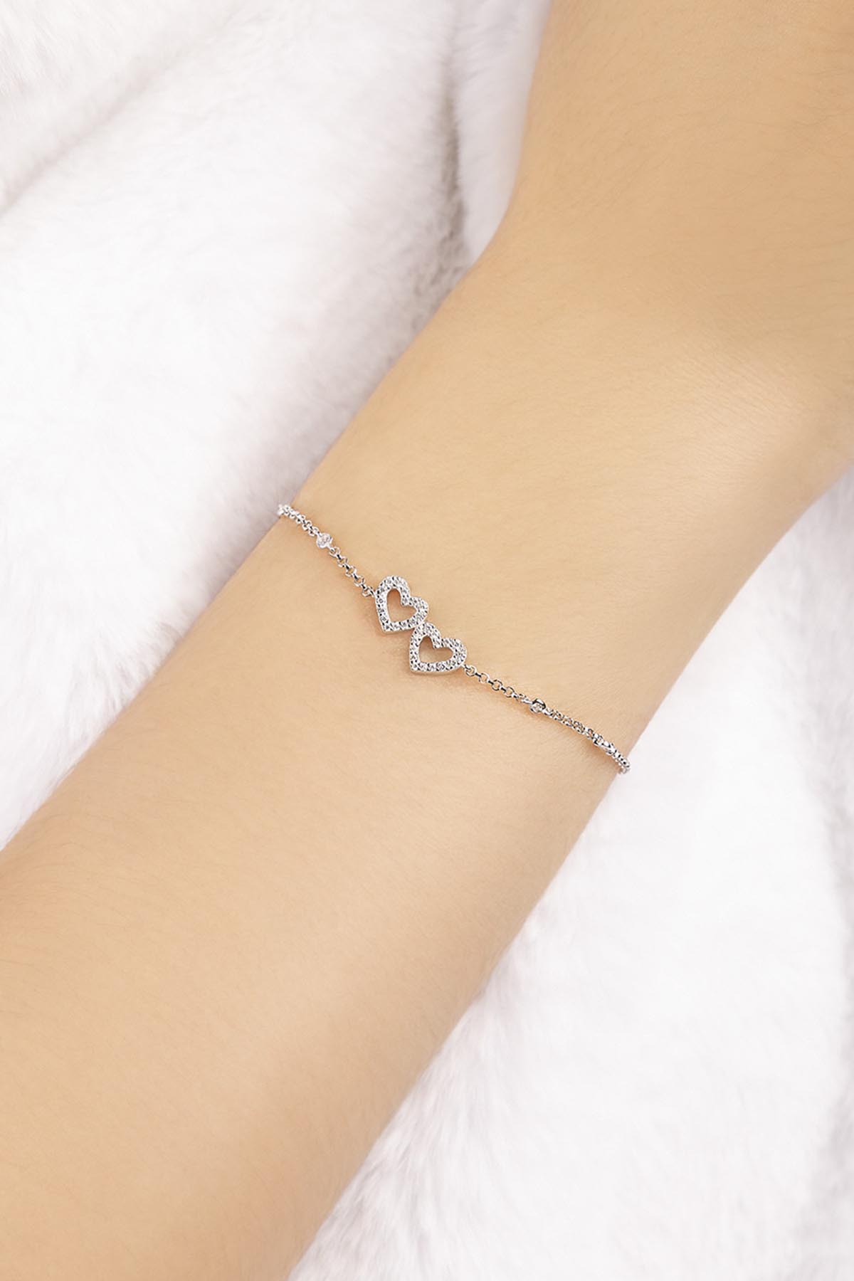 JewelryWe Bracciale Magnetico A Cuore In Acciaio Inox – Elegante, Regolabile, Per Ansia E Stress