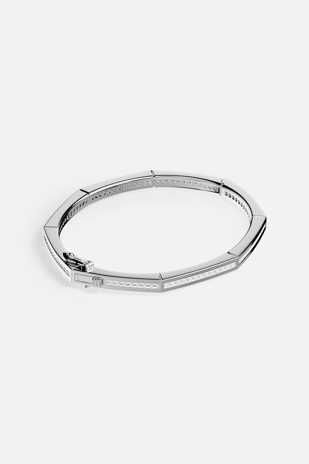 Geometric Pavé Bangle - APM Monaco