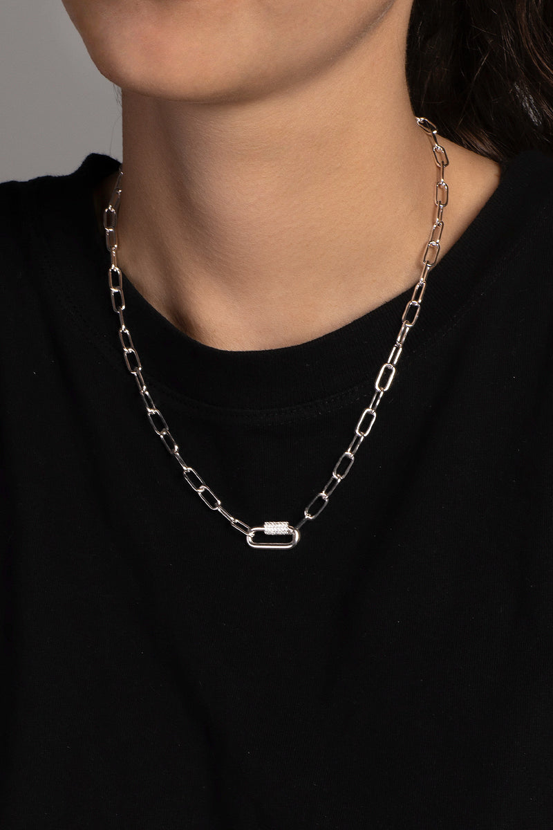 APM Monaco Chain Necklace in Silver