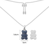 Verstellbare Baby Baba Yummy Bear (Clip) Halskette