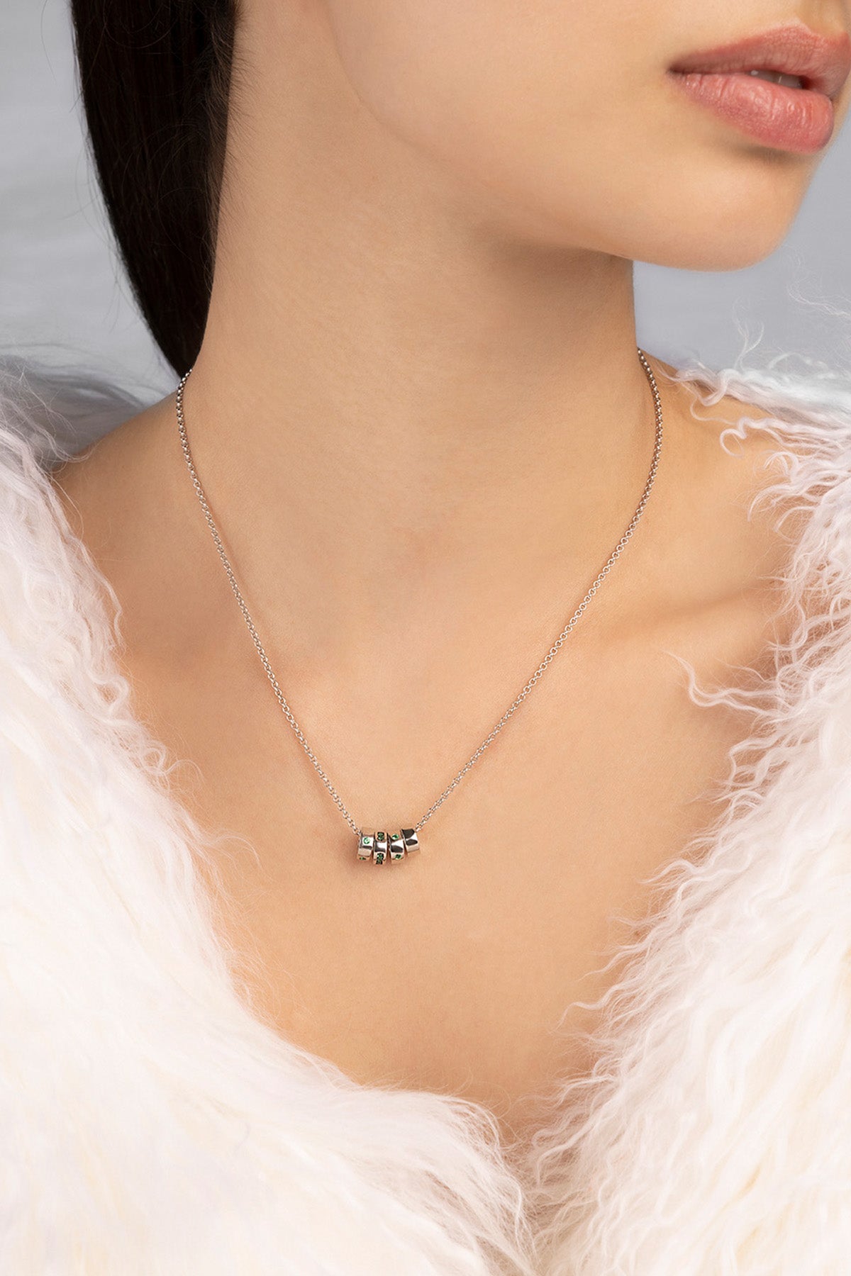 LOVE モールス信号 調節可能なネックレス | APM Monaco