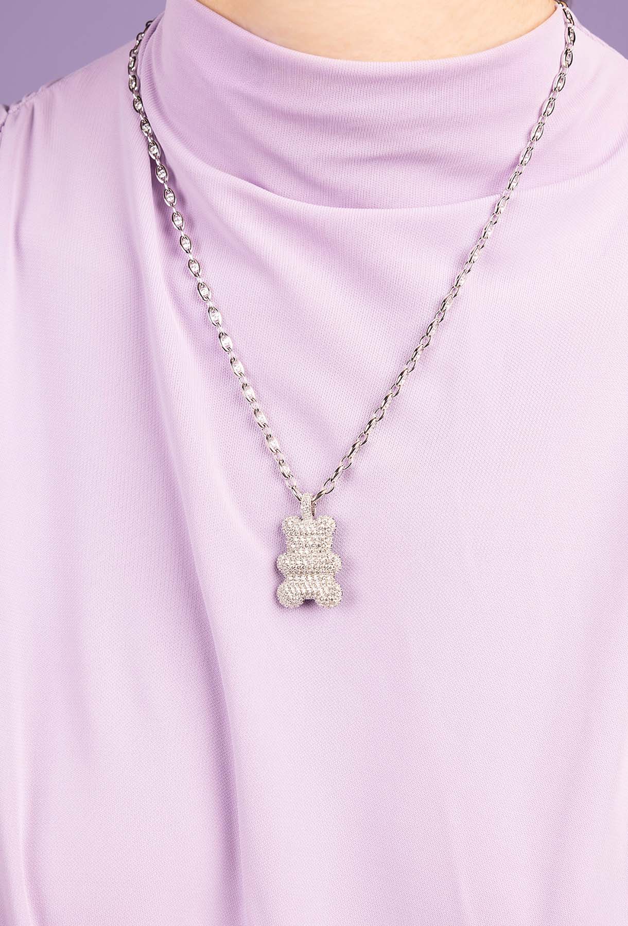 XL Baba Yummy Bear Adjustable Necklace - APM Monaco