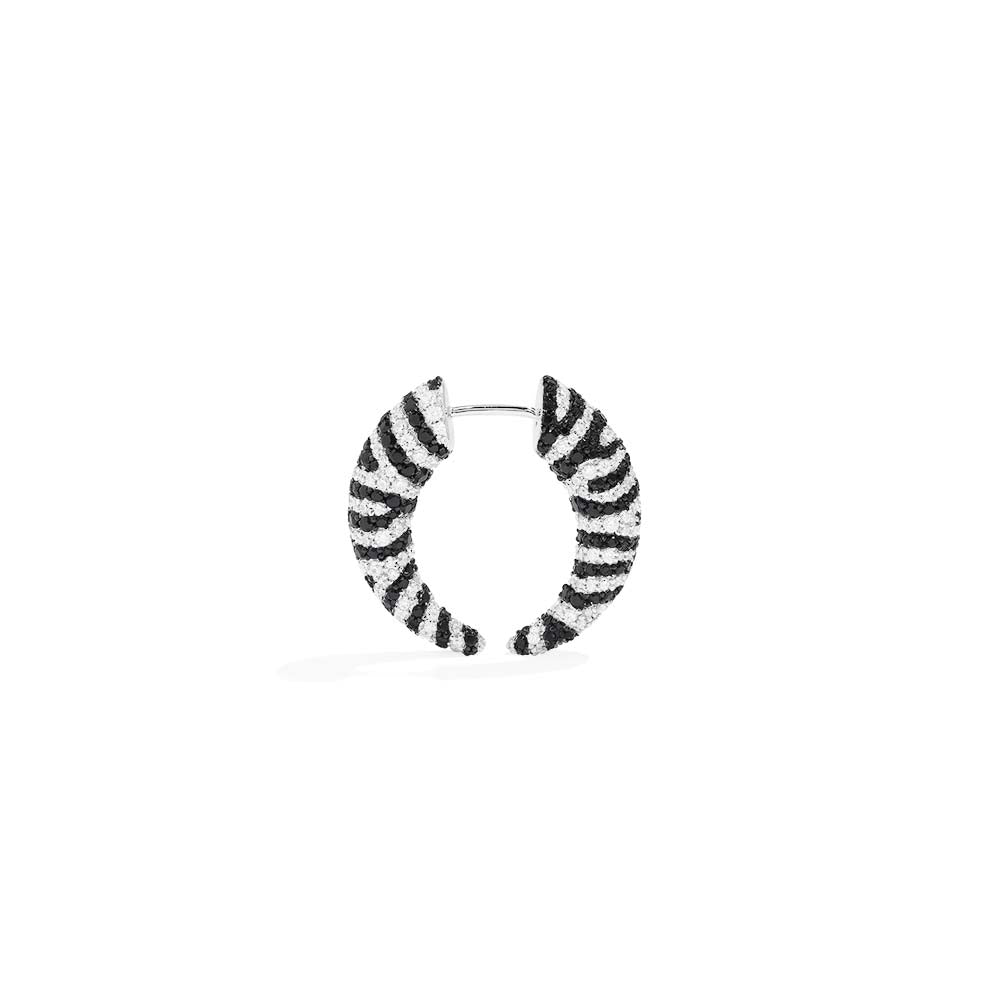 Single Zebra Underlobe Earring | APM Monaco