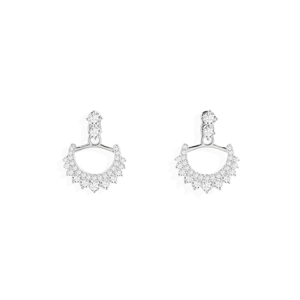 Boucles d'Oreilles Ear Jackets Lune