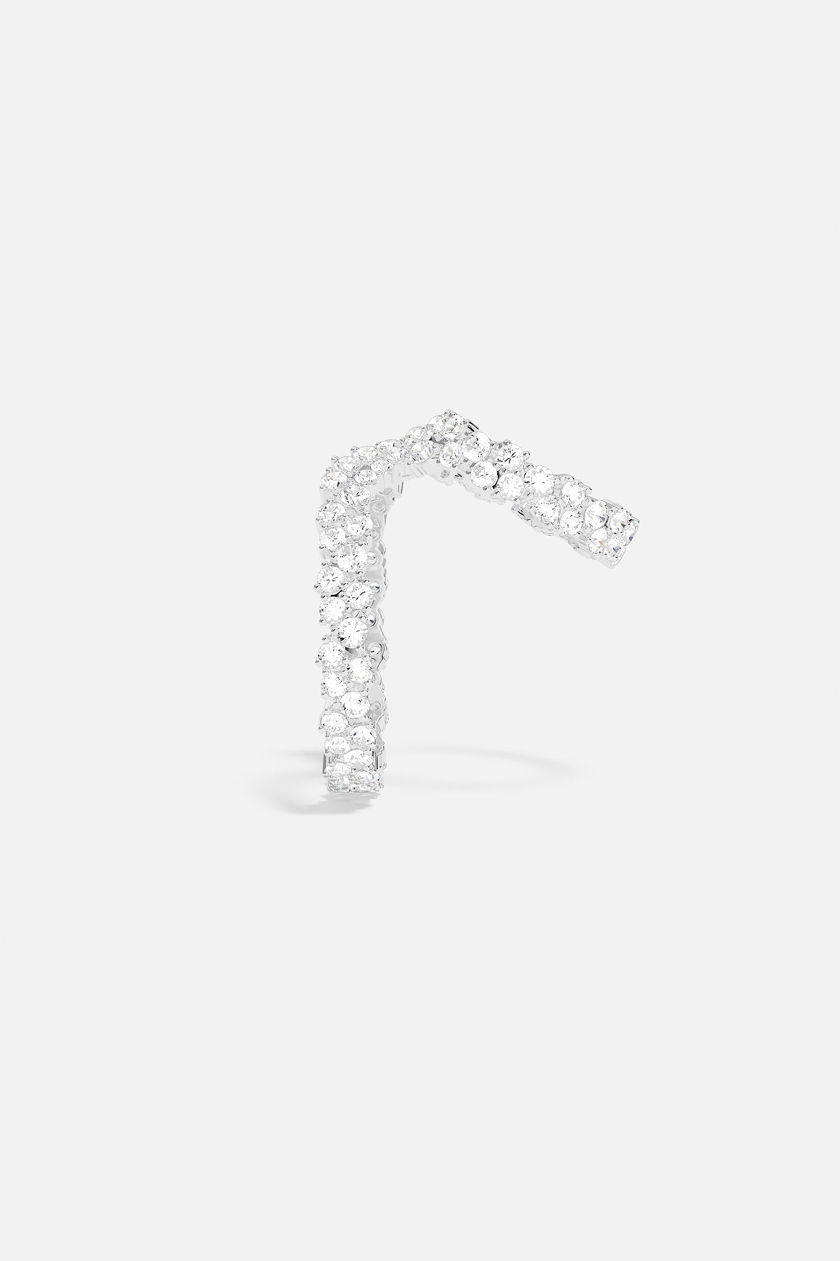 Single Double-hoop Ear Cuff - APM Monaco