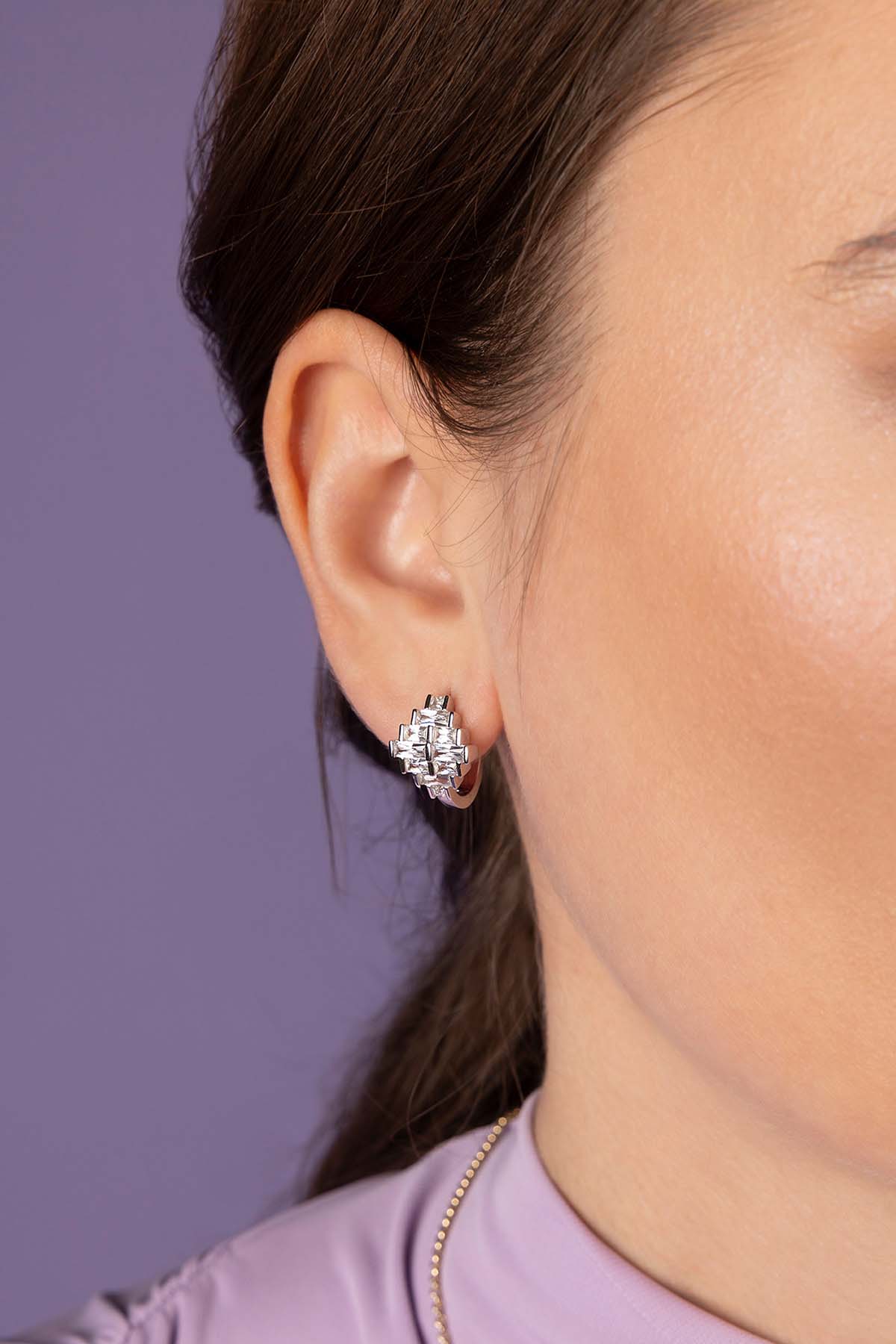 APM Monaco earrings in silver