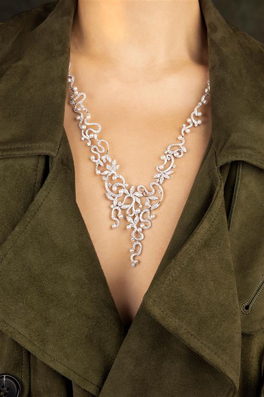 acca スワロフスキー アッカ ［ acca ］ フラワー スワロフスキー クリップ ホワイト