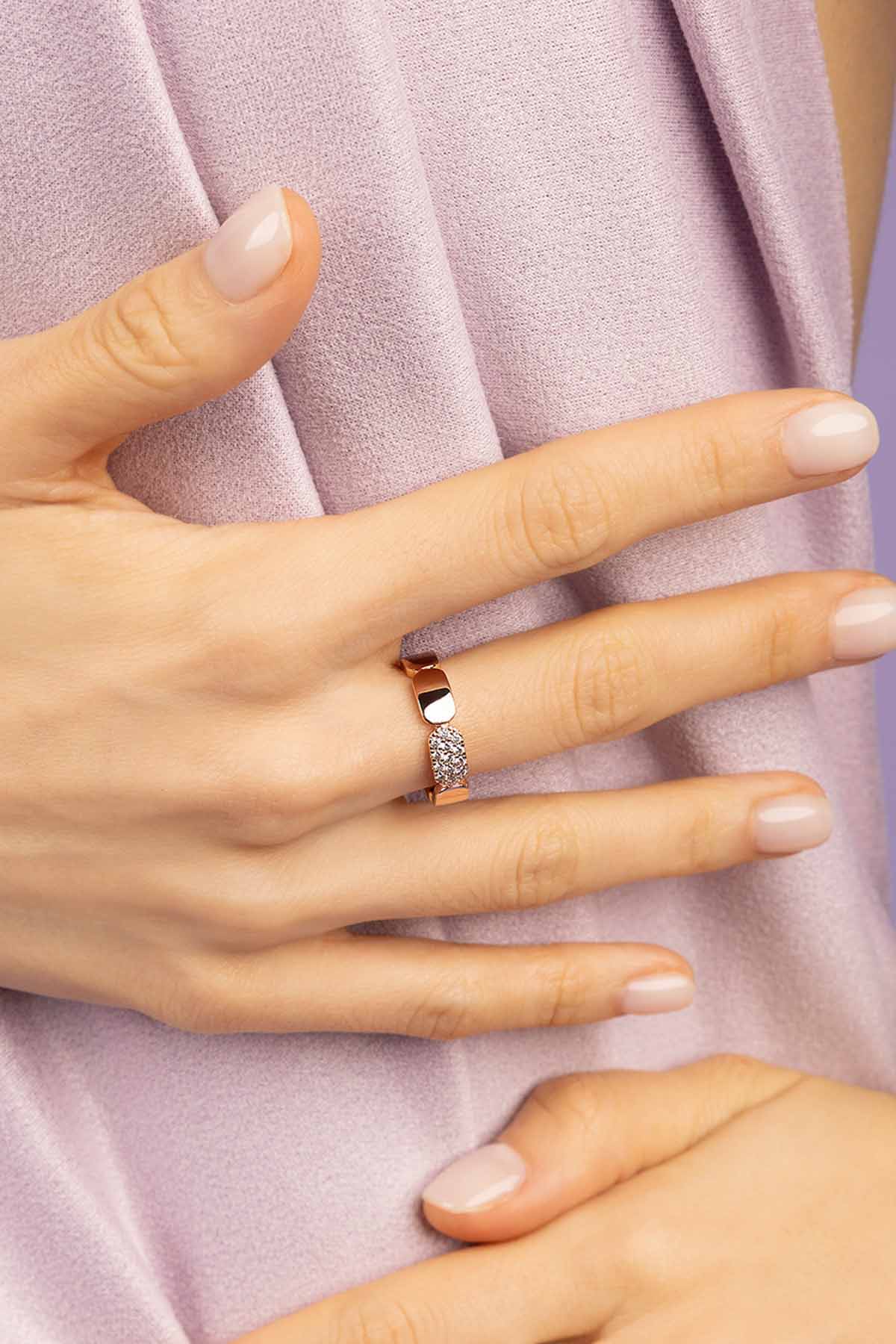 Yacht Club Ring, Rose Gold | APM Monaco