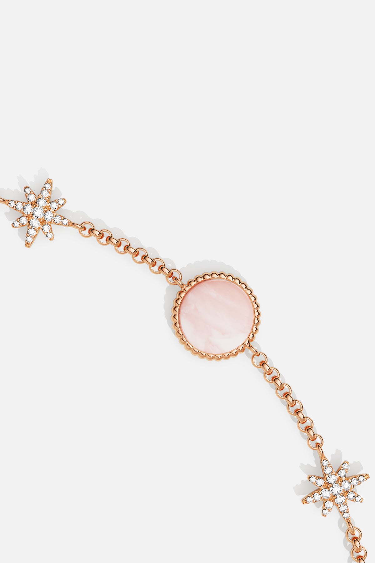 APM Valentine necklace in rose gold