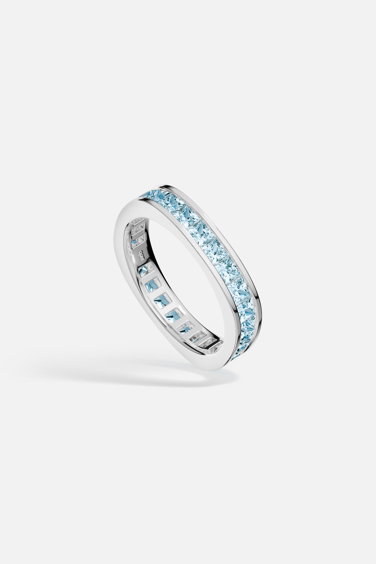 APM Monaco ring in white alloy