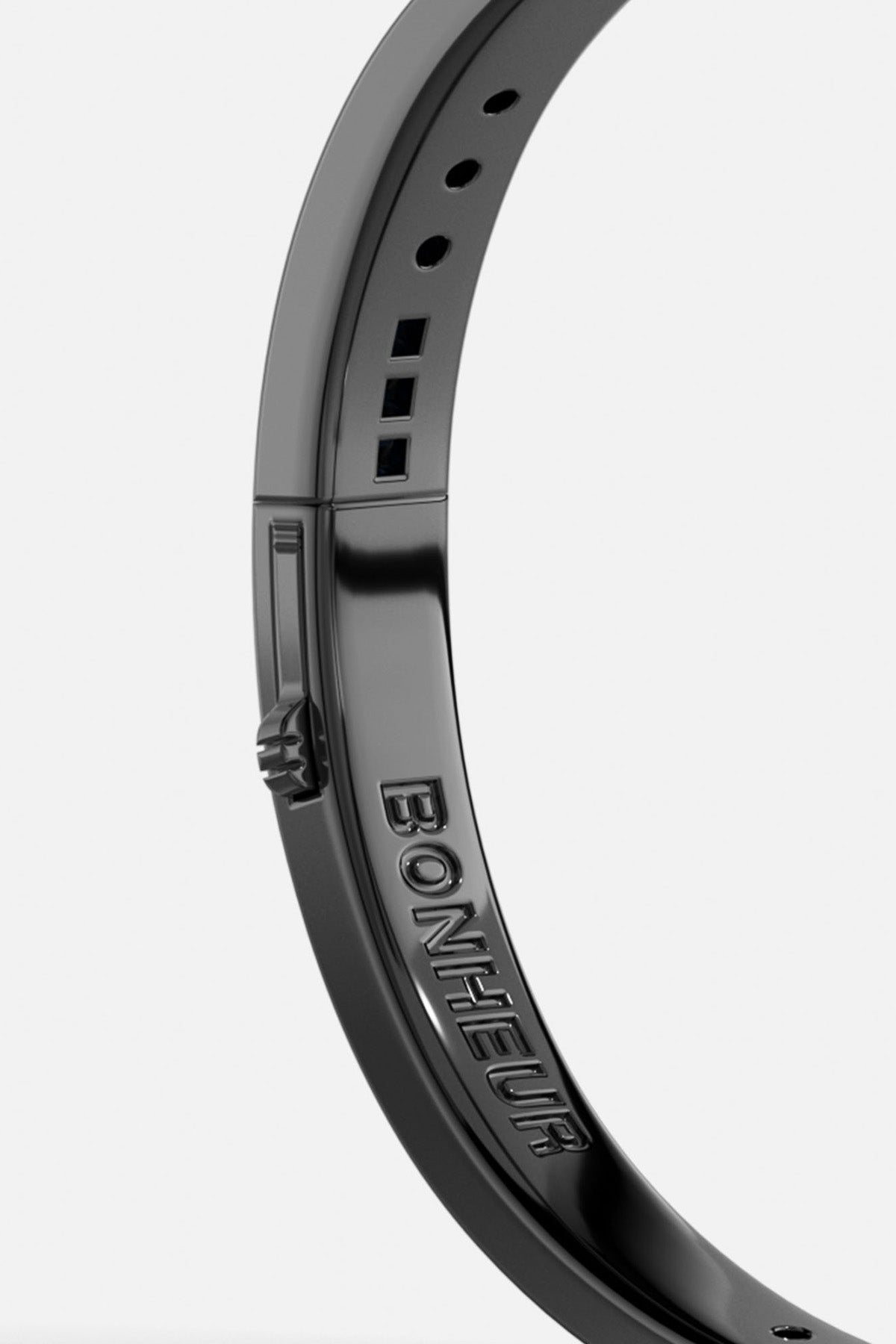 APM Monaco Morse BONHEUR Bangle Blue