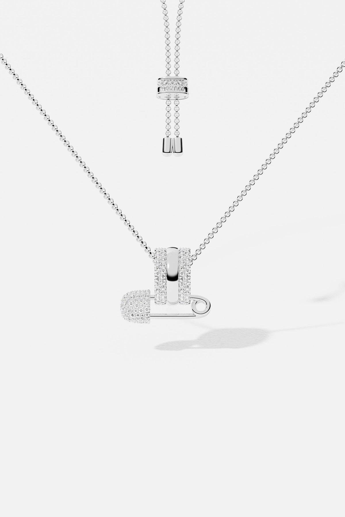 Morse Code Necklace, Yellow Gold | APM Monaco