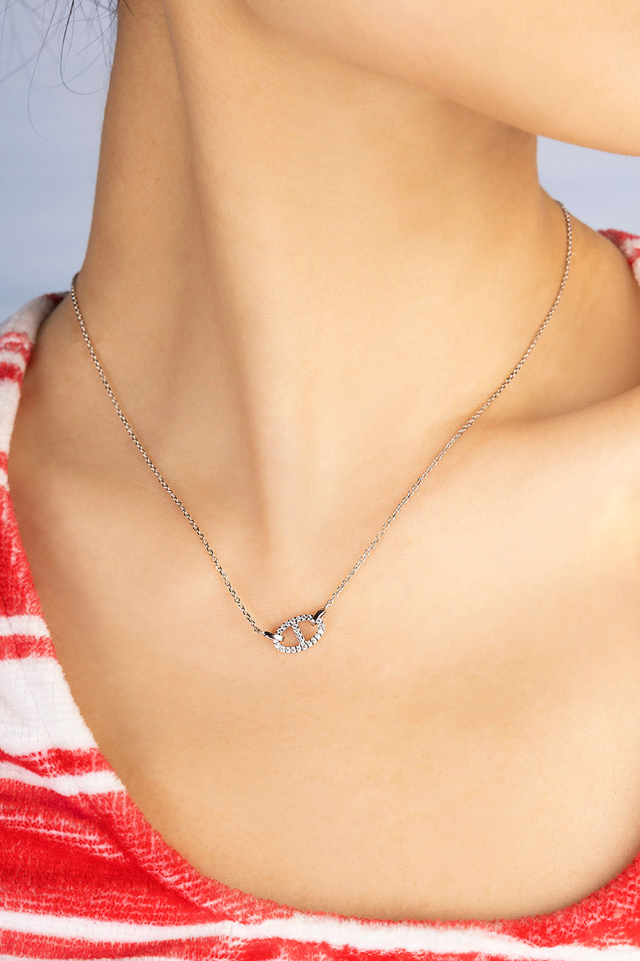 Yacht Club Necklace, Sterling Silver | APM Monaco