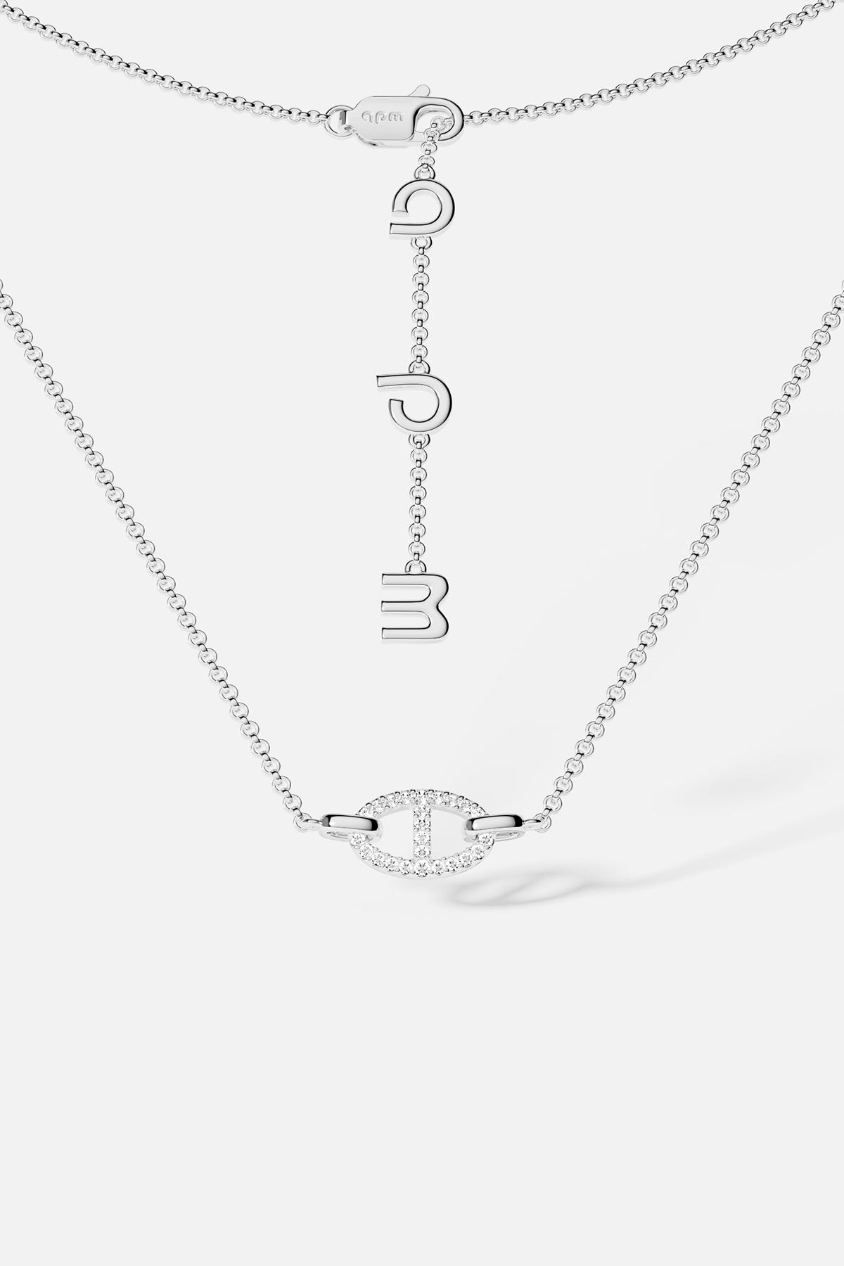 Yacht Club Necklace, Sterling Silver | APM Monaco