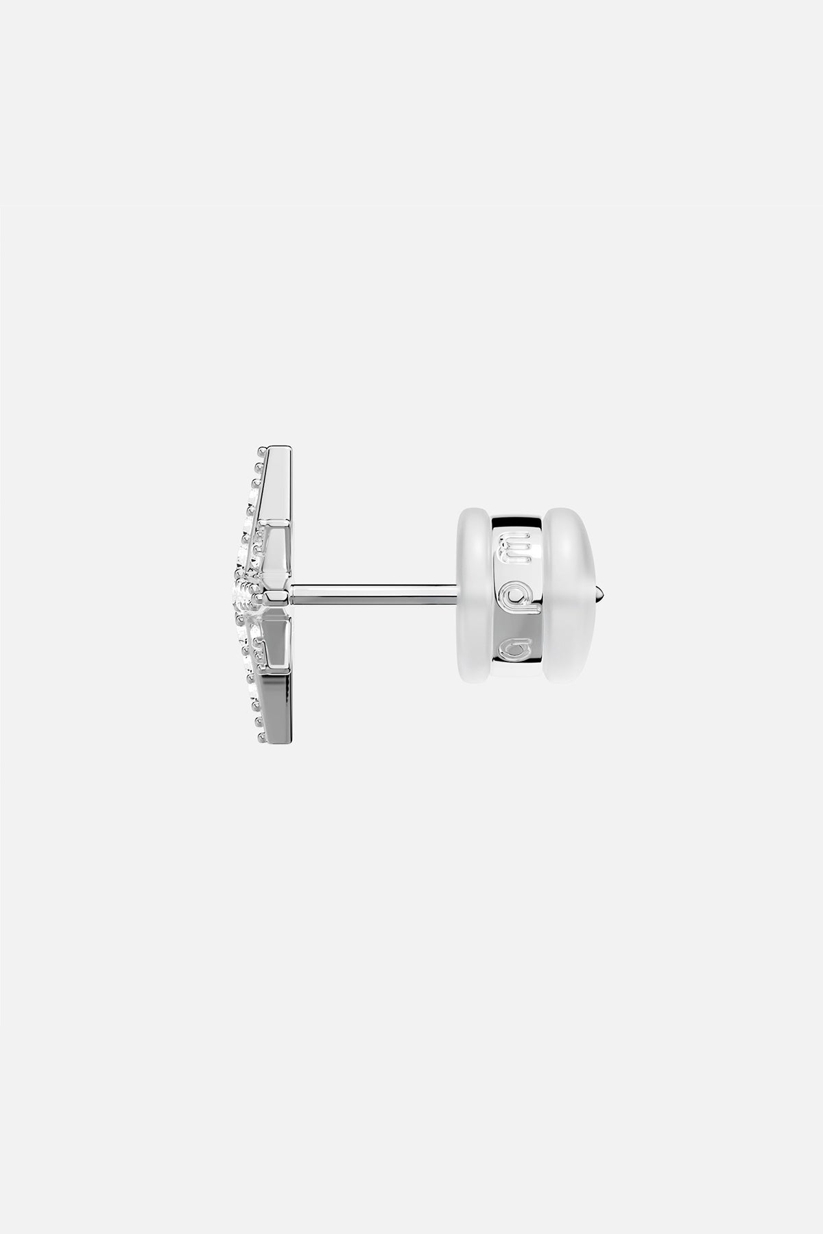 White alloy Earnut - APM Monaco
