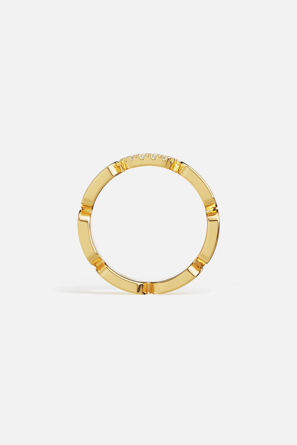 Rings APM Monaco, yellow gold dainty ring