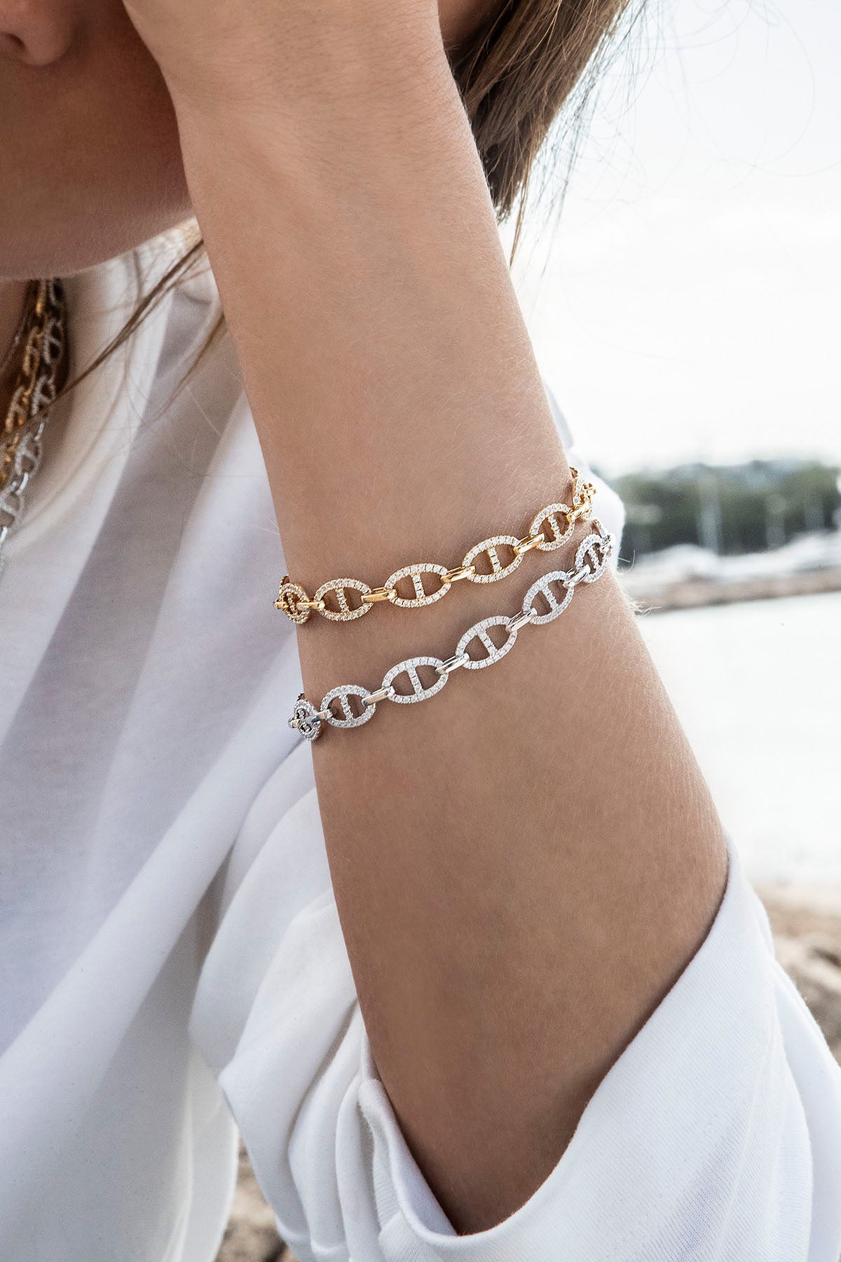 Maille Marine チェーンブレスレット