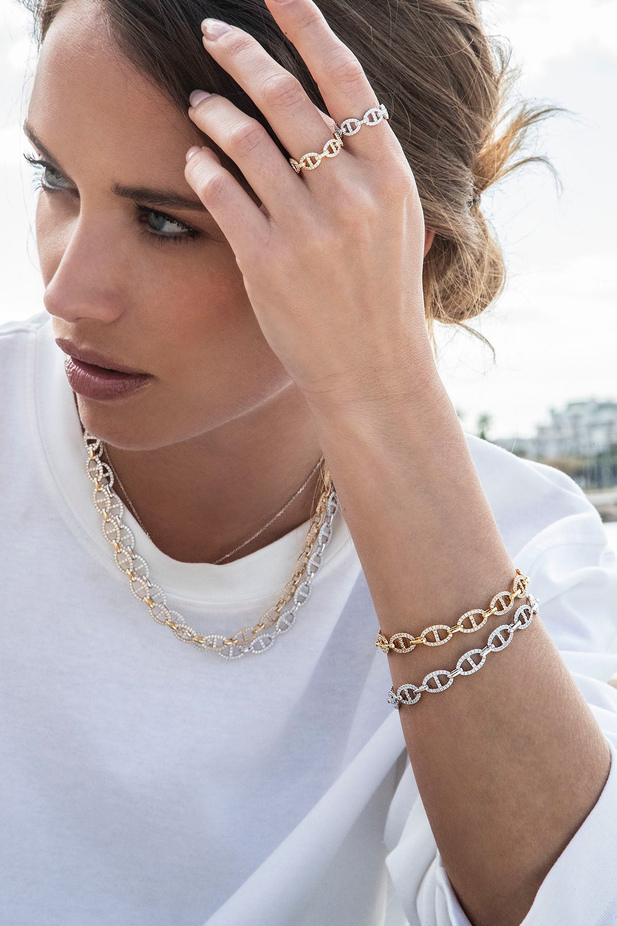 Maille Marine チェーンブレスレット