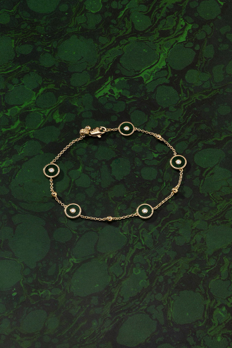 Malachite Adjustable Bracelet