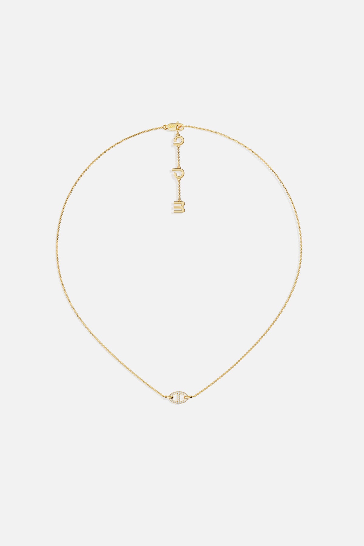 Yacht Club Necklace, Yellow Gold | APM Monaco