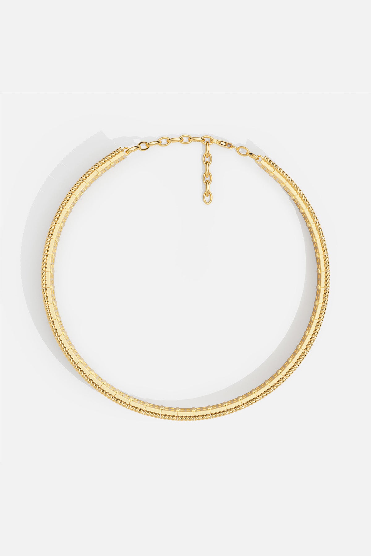 Torsade Pavé Choker - APM Monaco