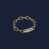 Pavé Chain link Bracelet