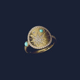 Embellished Météorites Ring