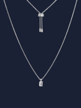Adjustable Necklace with Éclat Pendant