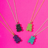 Baby Captain Yummy Bear (CLIPPABLE) Adjustable Necklace